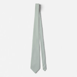 Zee Glas Groen Effen Kleur Stropdas