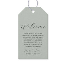 Zee Glas Groen Script Elegant Modern Wedding