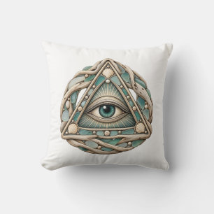 Zee Glas Oog Kussen