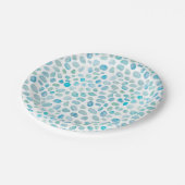 Zee Glas Schilderen Strand Papier Borden Papieren Bordje (Gekanteld)