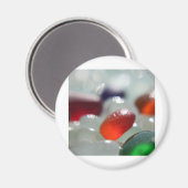 Zee Glas Sinaasappel Magneet (Voorkant / Achterkant)