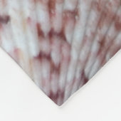 Zee glas, strandglas potterijroze pastel fleece deken (Hoek)