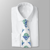 Zee glas - Zonnezuur Stropdas (Gebonden)