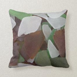 Zee Glass Collectie Foto Earth Tone Beach Kussen