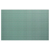 Zee Glass Green en White - Tile Pattern herhalen Stof (Fat Quarter)