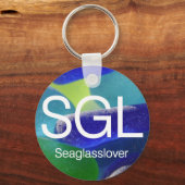 Zee Glass Lover Sleutelhanger (Voorkant)