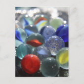 Zee Glass Marbles Briefkaart (Voorkant)