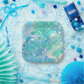 Zee Glass Marmer Papieren Bordje (Feest)