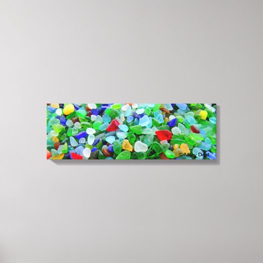 Zee Glass Mural Canvas Afdruk (Voorkant)