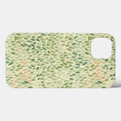 Zee Glass op Sand Abstracte iPhone Case (Achterkant (horizontaal))