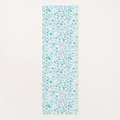 Zee Glass Pattern Coastal Yoga Mat (Voorkant)