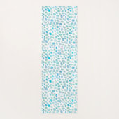 Zee Glass Pattern Coastal Yoga Mat (Achterkant)