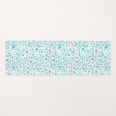 Zee Glass Pattern Coastal Yoga Mat (Voorkant (horizontaal))