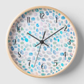 Zee Glass Pebble Painting Strandtextuur Patroon (Voorkant)