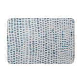 Zee Glass Turquoise Beach Pebble Medium Bath Mat (Voorkant)