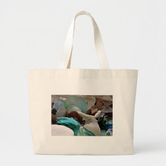 Zee glasscherven grote tote bag