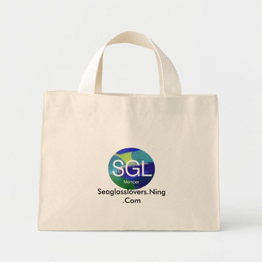Zee Glaszak Mini Tote Bag (Voorkant)