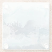 Zee Glazen Onderzetter (Achterkant)