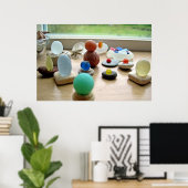 Zee Glazen Schrapping Poster (Thuiskantoor)