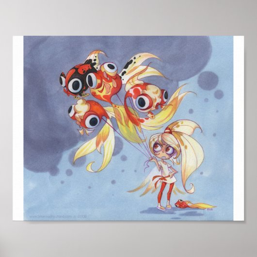 Zee Goldfish Poster (Voorkant)