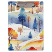 Zee golf Meerkleurig Klembord (Voorkant)