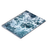 Zee golft art notitieboek (Linkerzijde)