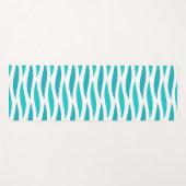 Zee golft blauw patroon yogamat (Voorkant (horizontaal))