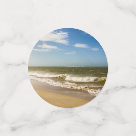 Zee ,golven en duinen - confetti (Kleine voorkant)