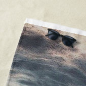 Zee Golven van de onderwaterzee Zomer Zonnezon Sur Strandlaken (In situ)