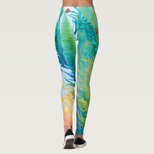 Zee gras Leggings (Achterkant)