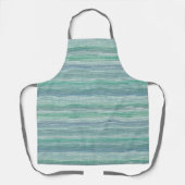 Zee gras schilderij nautische patroon over het hel schort (Voorkant)
