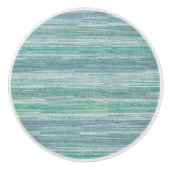 Zee Grass Painting Pattern Keramische Knop (Voorkant)