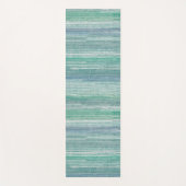 Zee Grass Pattern Coastal Yoga Mat (Voorkant)