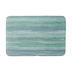Zee Grass Turquoise Strand Textuur Medium Badmat
