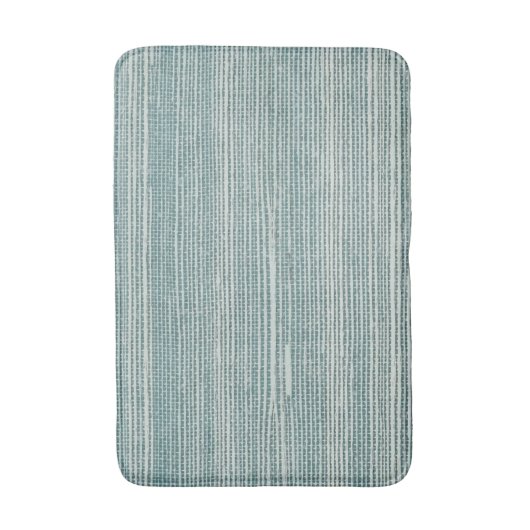 Zee Grass Turquoise Strand Textuur Medium Badmat (Voorkant Verticaal)