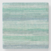 Zee Grass Waterverf Marble Stone Onderzetter (Voorkant)