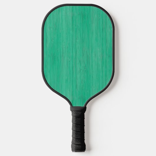 Zee Green Bamboe Wood Grain Kijk uit Pickleball Paddle (Voorkant)