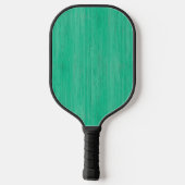 Zee Green Bamboe Wood Grain Kijk uit Pickleball Paddle (Achterkant)