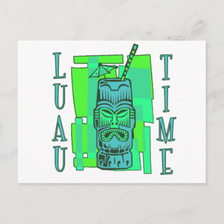 Zee Green & Blue Luau Briefkaart