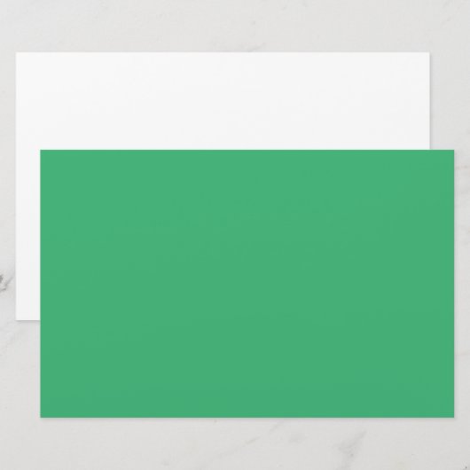 Zee Green Briefpapier (Voorkant / Achterkant)