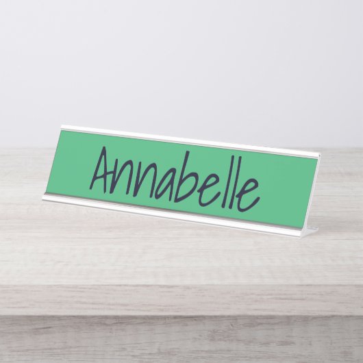 Zee Green Bureau Naambordje (Voorkant)