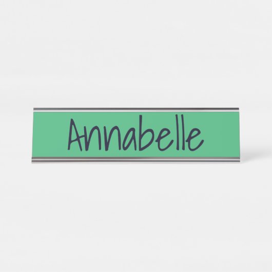 Zee Green Bureau Naambordje (Voorkant)