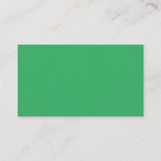 Zee Green #EEAD65, Aqua Forest Afsprakenkaartje (Voorkant)