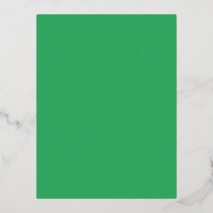 Zee Green #EEAD65, Aqua Forest Folie Feestdagen Briefkaart