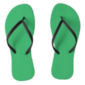 Zee Green #EEAD65, Aqua Forest Teenslippers (Voetbed)