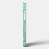 Zee Green Glitter Leopard Texture Case-Mate iPhone Case (Achterkant / Links)
