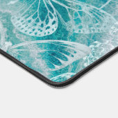 Zee Green Marble Butterflies Bureaumat (Hoek)