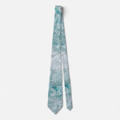 Zee Green Marble Butterflies Stropdas (Voorkant)