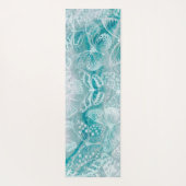 Zee Green Marble Butterflies Yogamat (Achterkant)