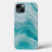Zee Green Marble Texture Case-Mate iPhone Case (Achterkant)